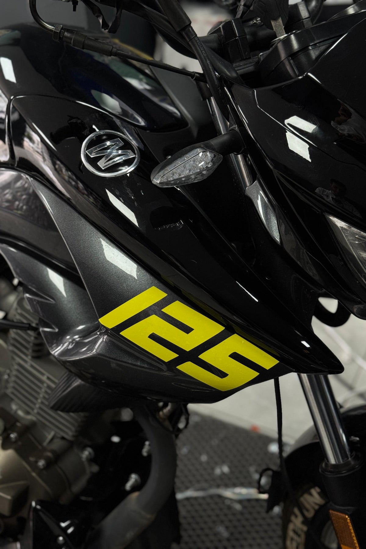 Mondial Drift-L Yan Grenajlara Uyumlu 125 Sticker Etiket