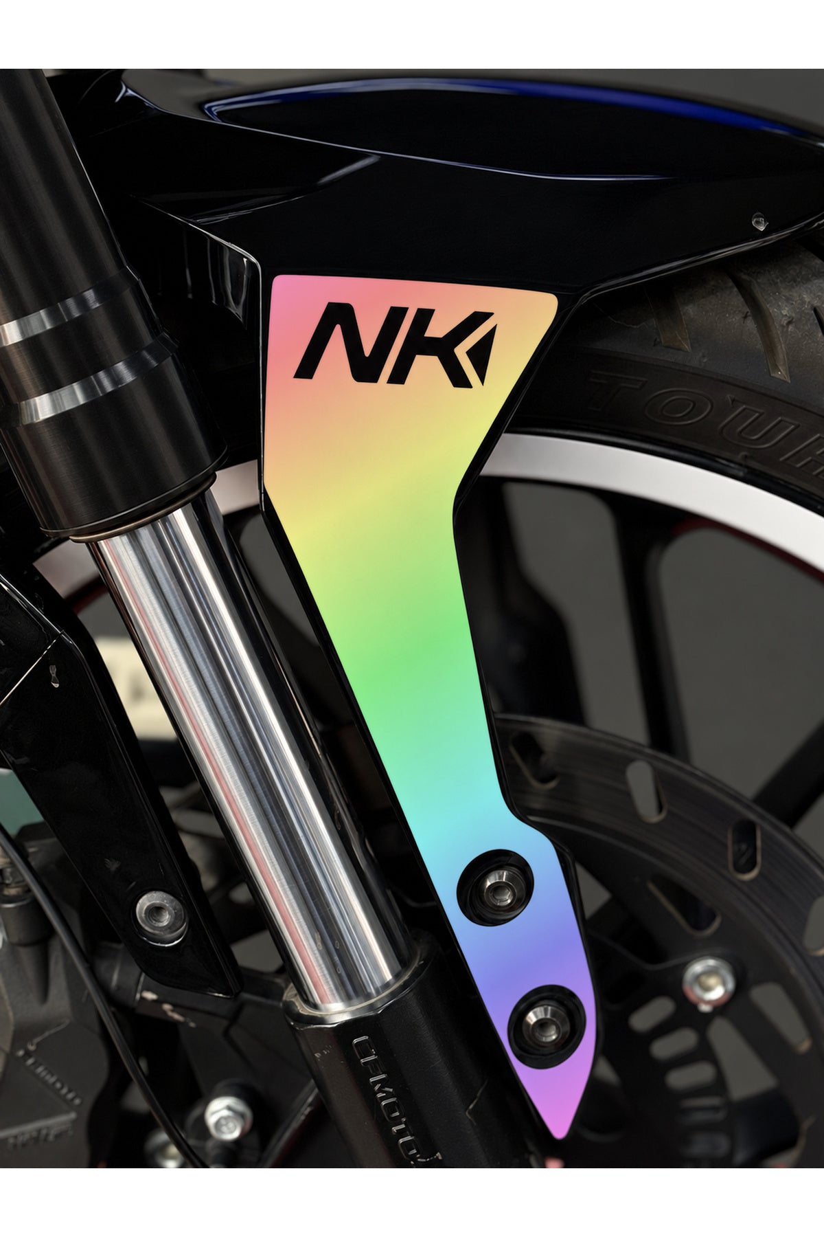 CFMOTO NK250 için NK YAZI Detaylı Çamurluk Yanı Detay Sticker (Sağ ve Sol)