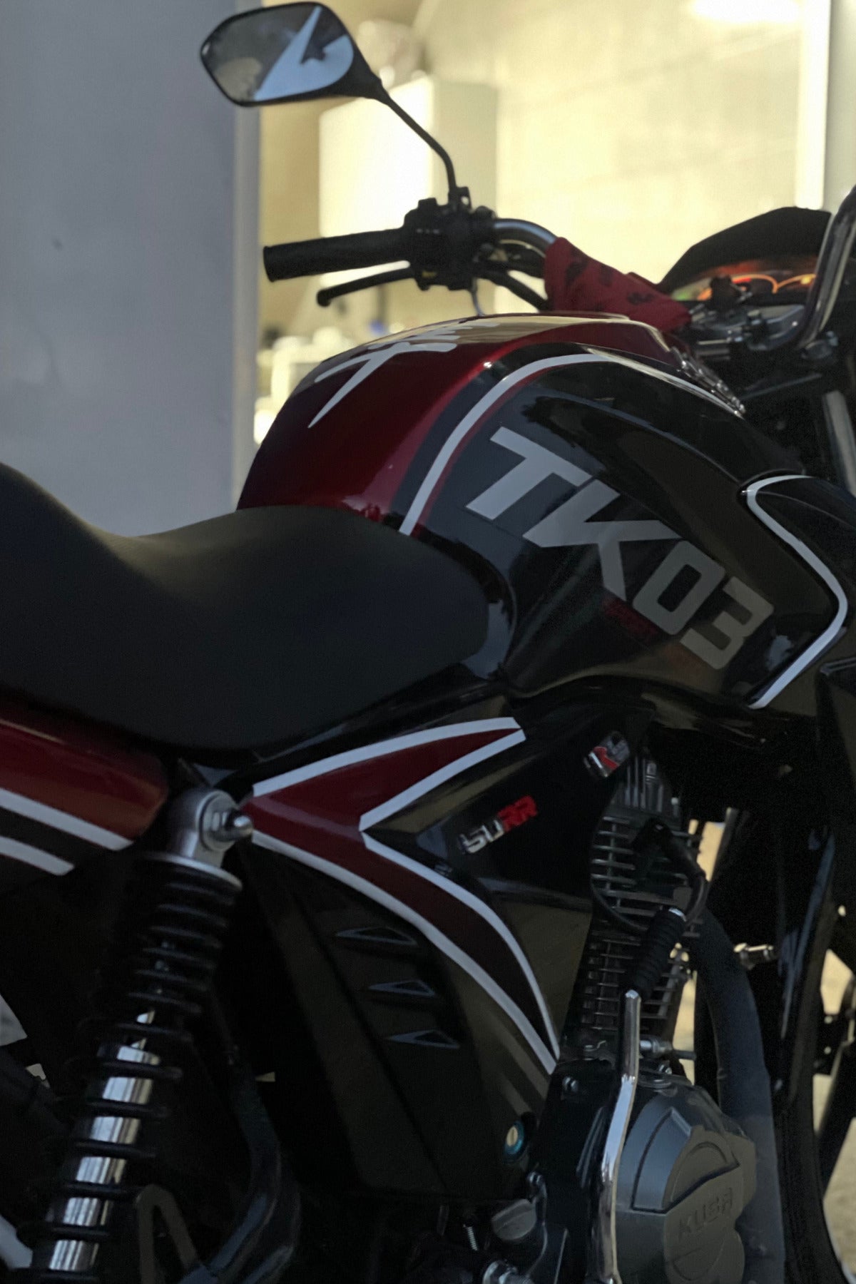 Motor ve Kask için İnce Şeritler Parlak Beyaz 5 Adet Toplam 5 Metre