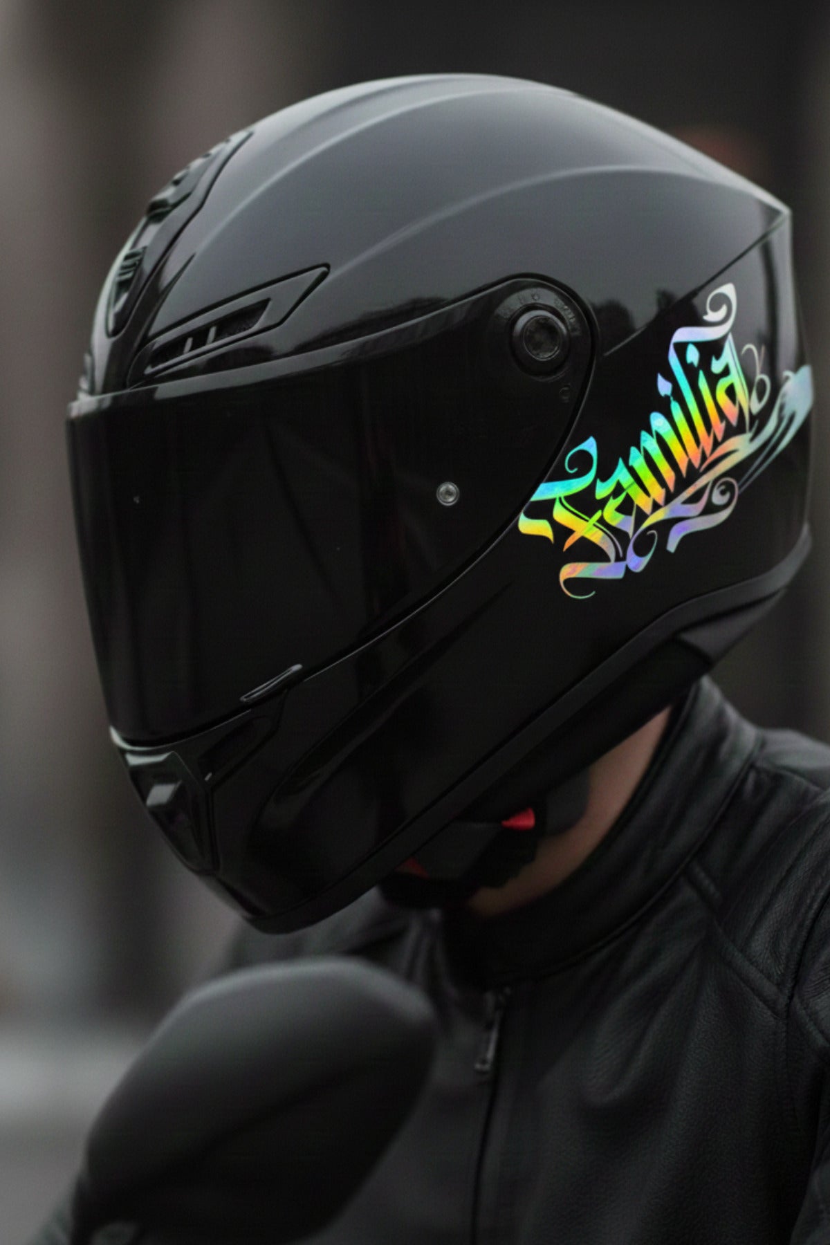 Kask ve Motosiklet için Familia (Aile) Sticker Etiket