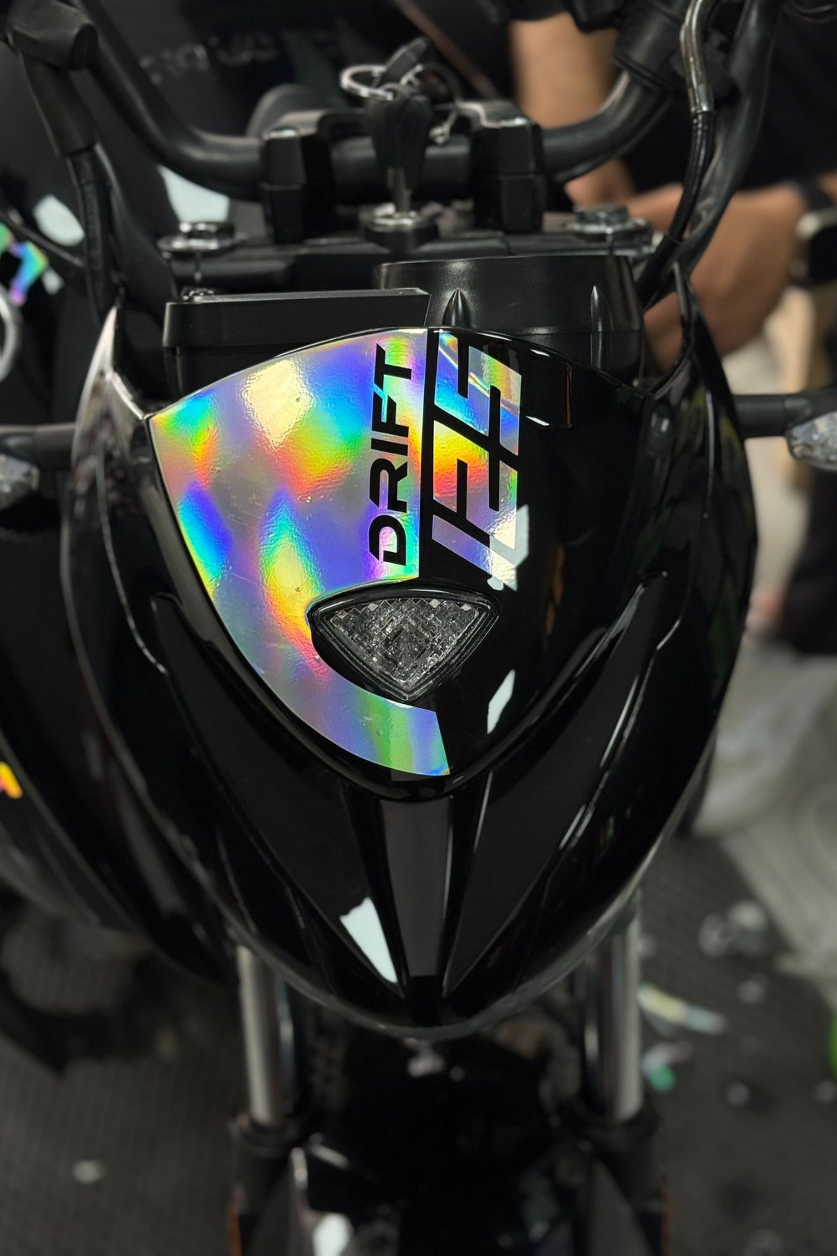Mondial Drift-L için Drift 125 Kafa Sticker Etiket