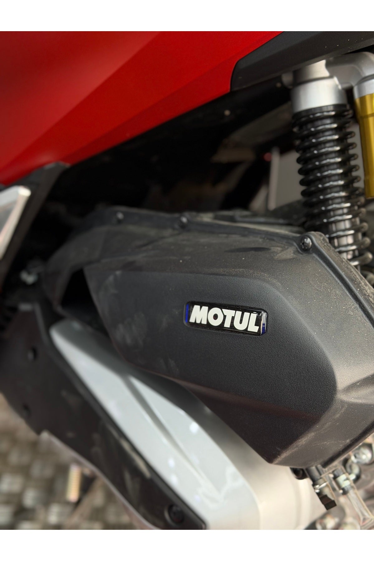 Motosiklet ve Kask için Motul Sticker Etiket (6.5CMx2CM)