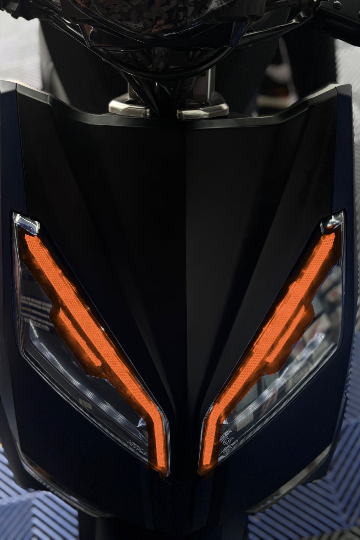 Mondial Lavinia Pro Scooter için Hazır Kesim Far Renklendirme Far Film Sticker