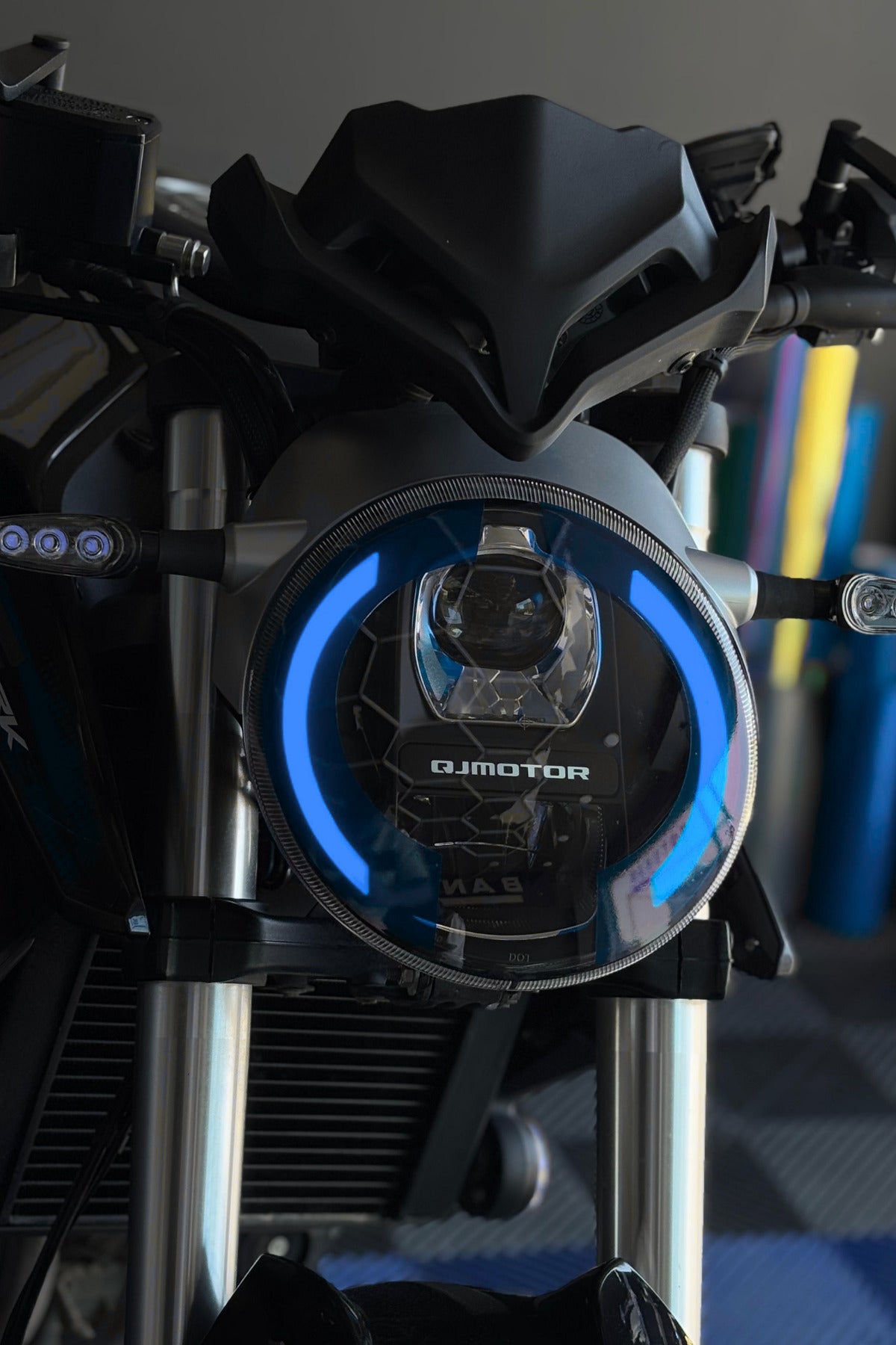 RKS VE QJ MOTOR SRK250 Gündüz Far Renklendirme Veya Far Tasarım Sticker