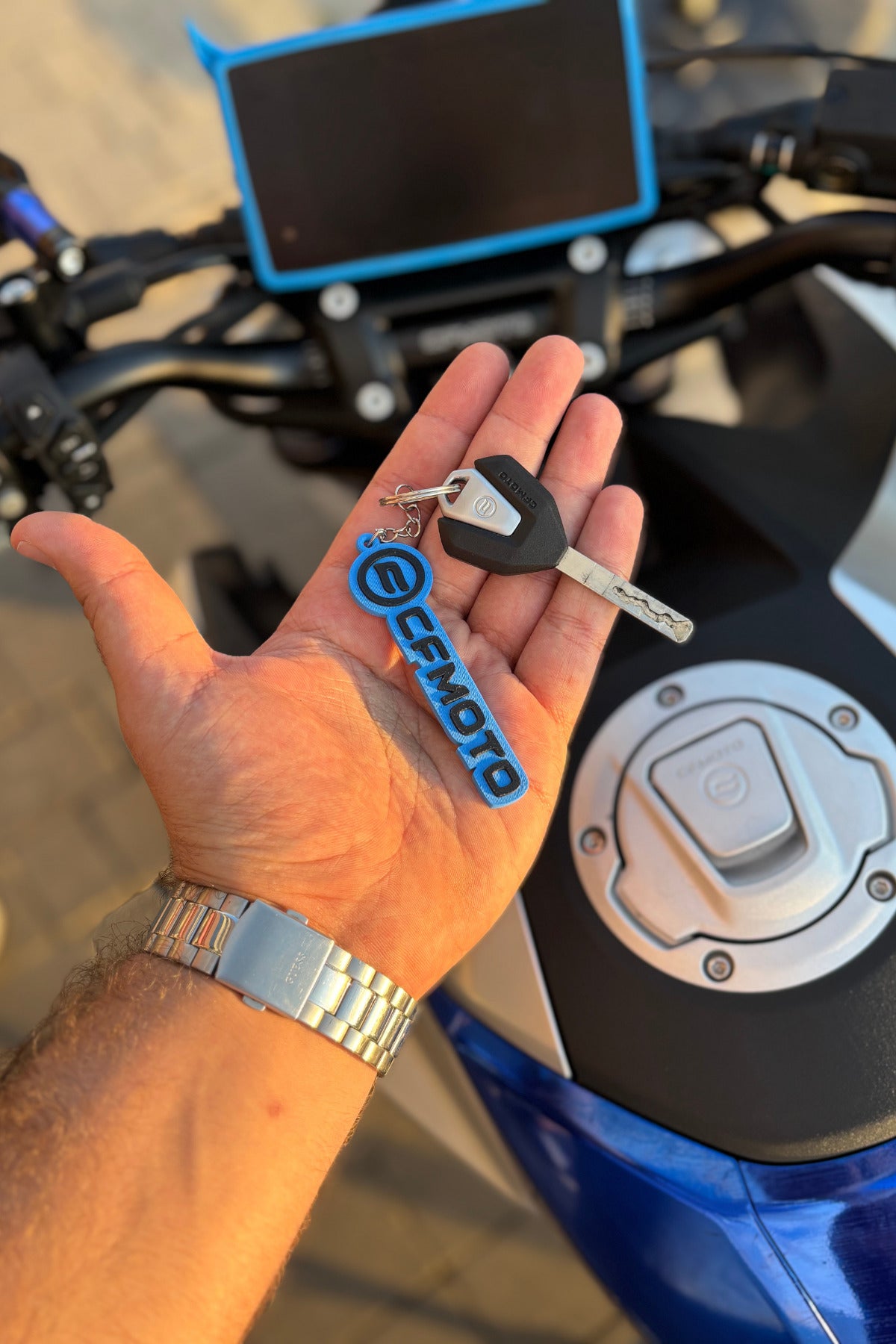 CFMOTO Grubu için Anahtarlık