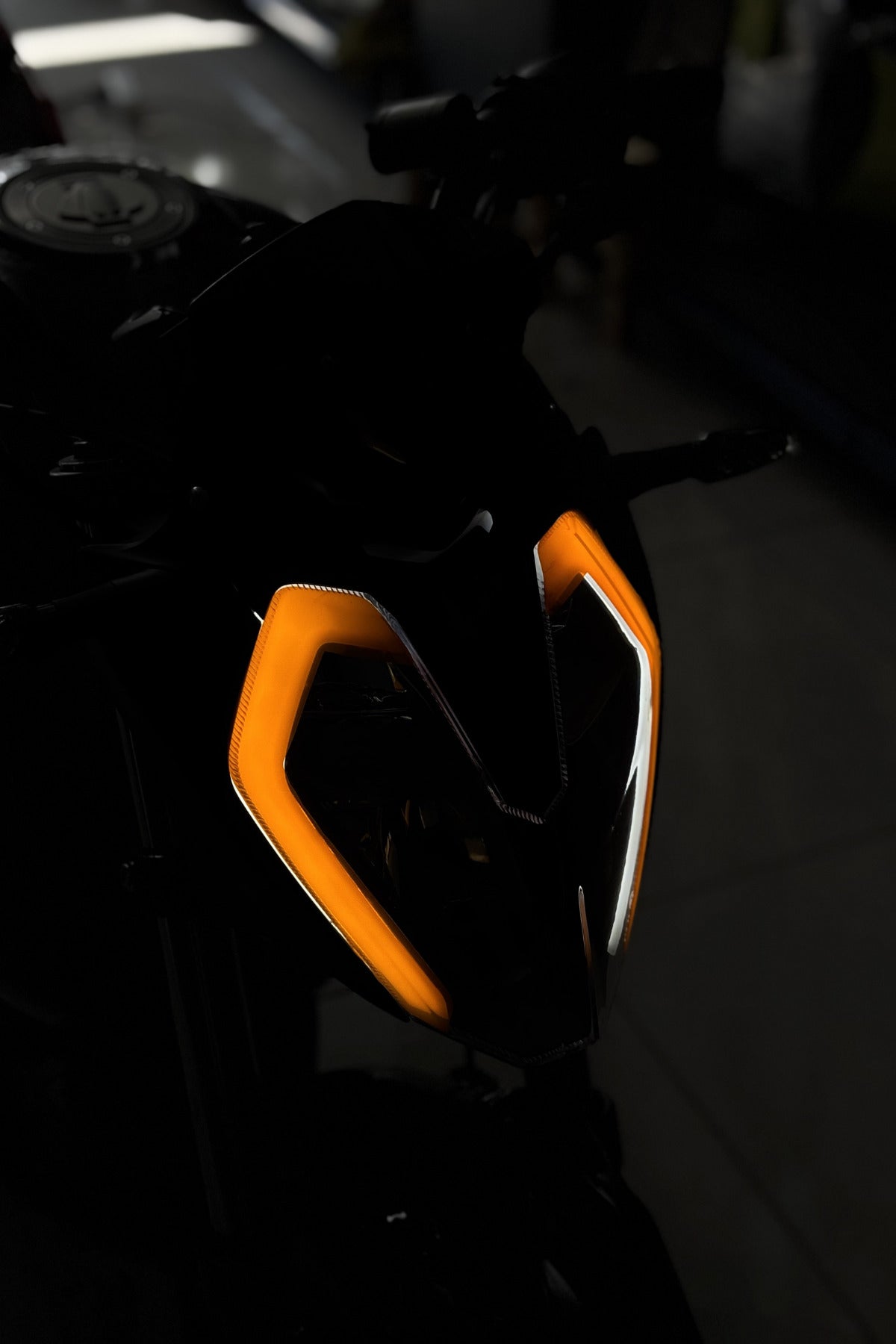 Benelli 125S ve RKS RK125-S için Far Tasarım Filmi Sticker