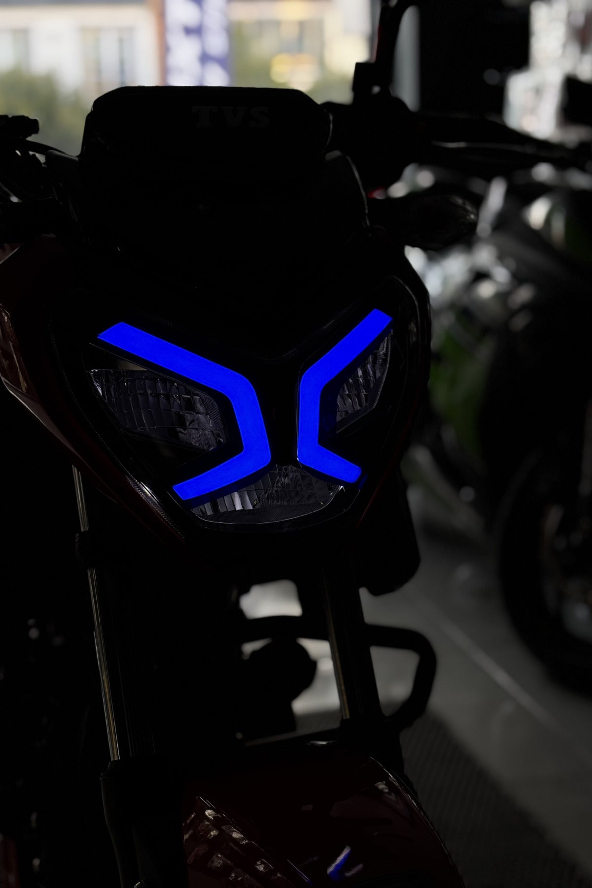 TVS Raider Gündüz Farı için Renkli Far Filmi Sticker