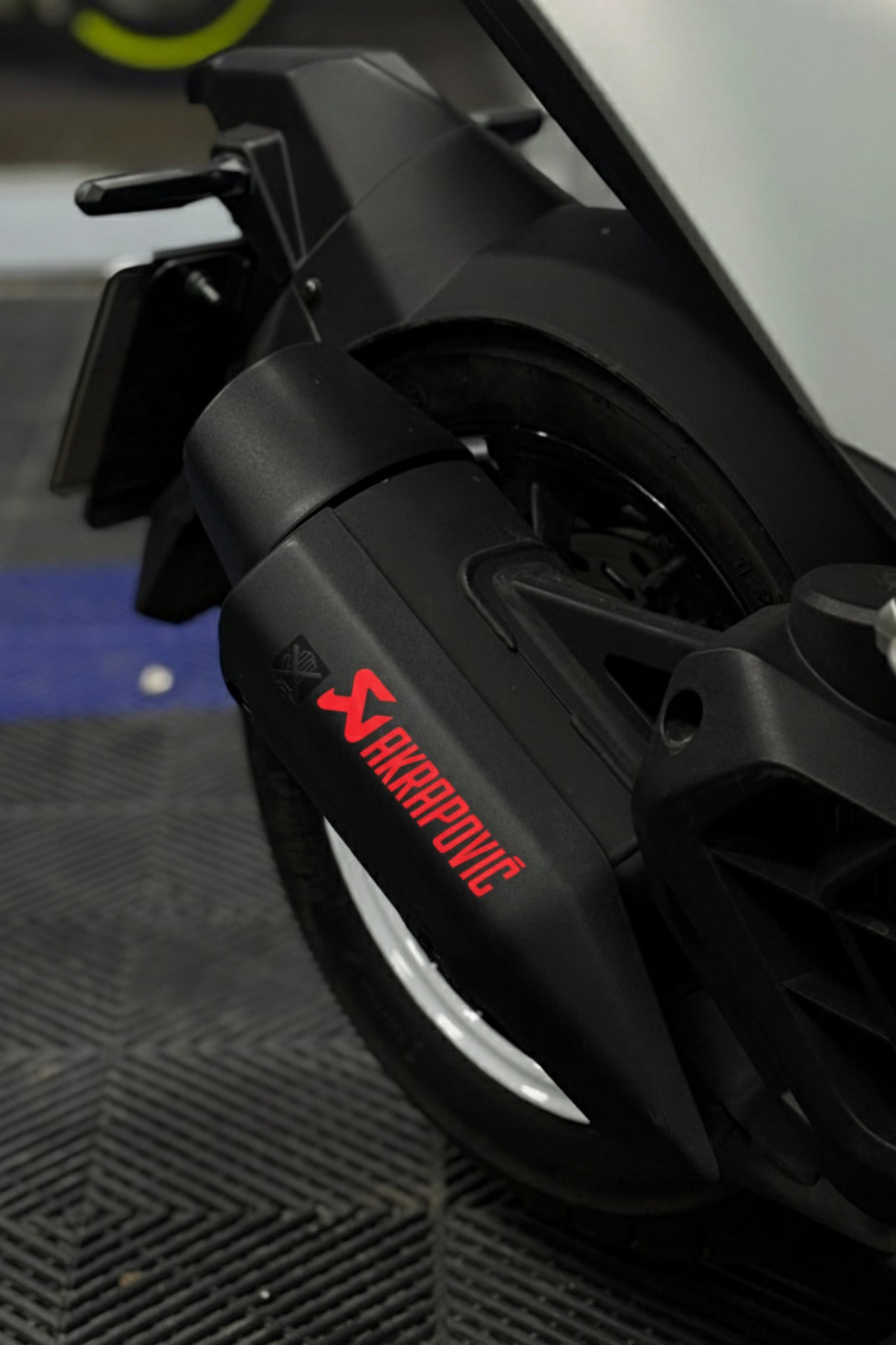 Motosiklet ve Egzoz için Akrapovic Sticker Etiket (1 Adet) (Sticker)
