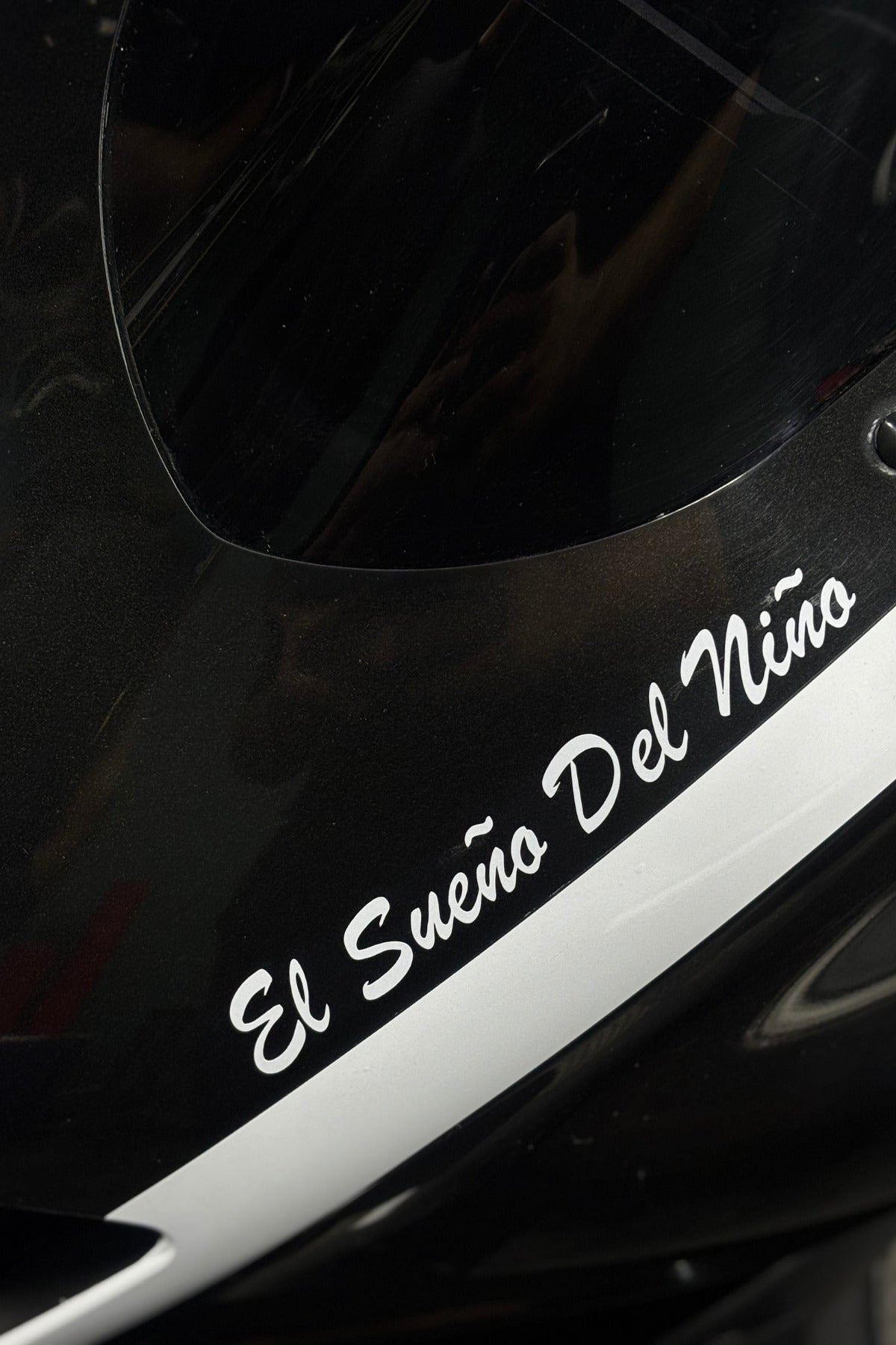 Motor için El Sueno Del Nino Sticker (Bir Çocuğun Rüyası) Sticker Etiket (15CMx2.5CM)