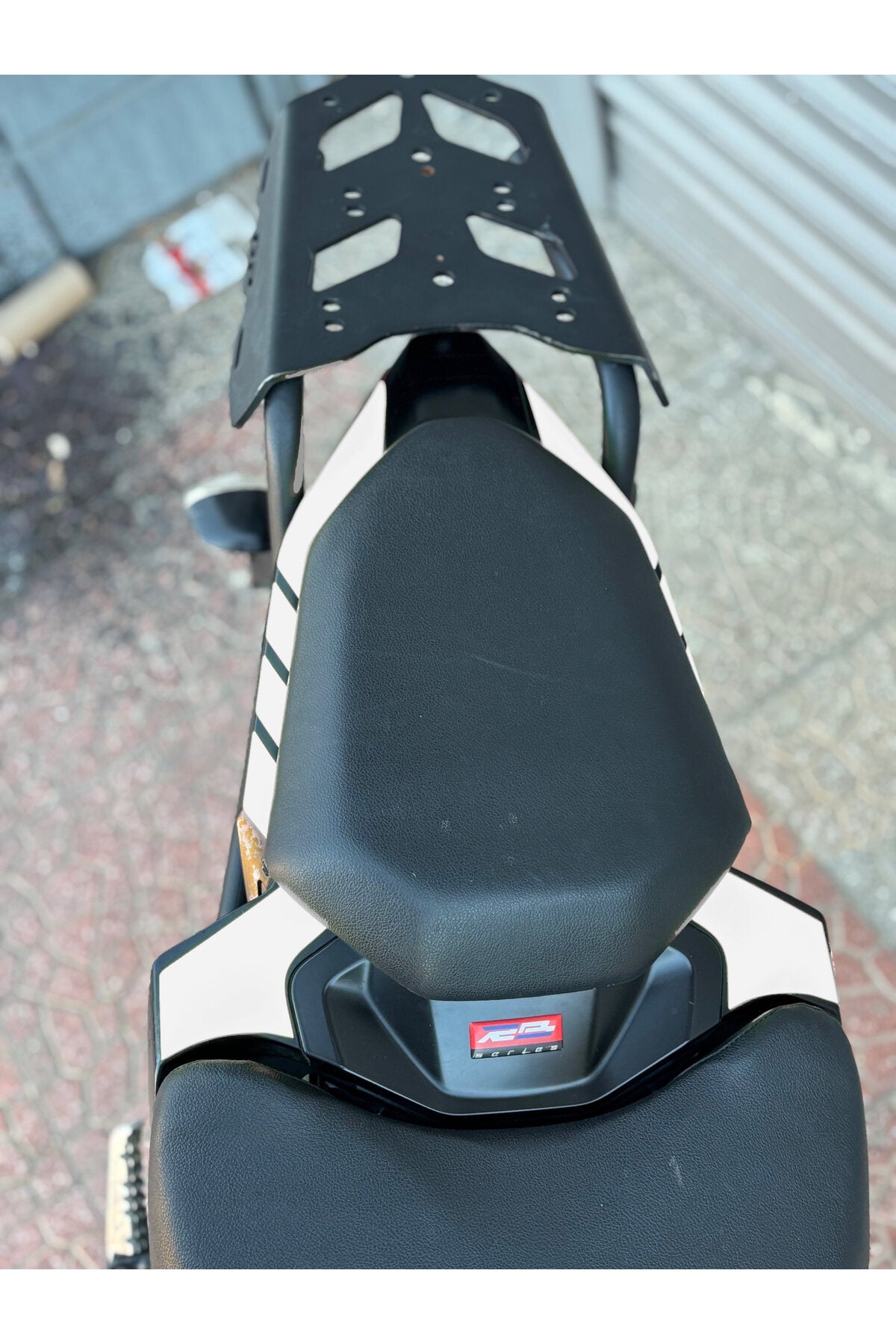 Yamaha MT-07 için 4 Parça Kuyruk Renklendirme Sticker Seti (2014-2017 Yılları ve arası uyumlu)