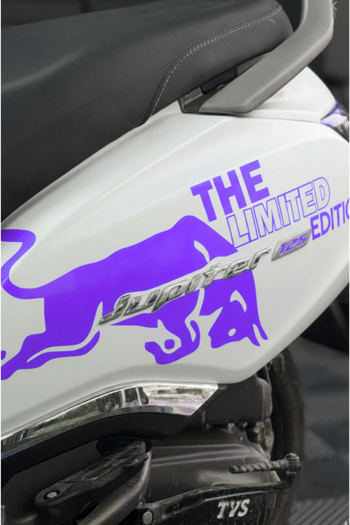 TVS Jupiter 125 için The Limited Edition Sticker Seti