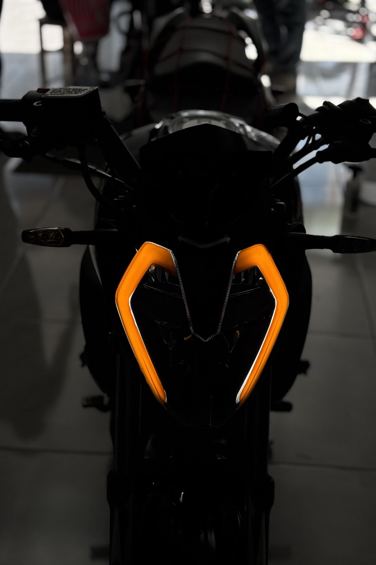Benelli 125S ve RKS RK125-S için Far Tasarım Filmi Sticker