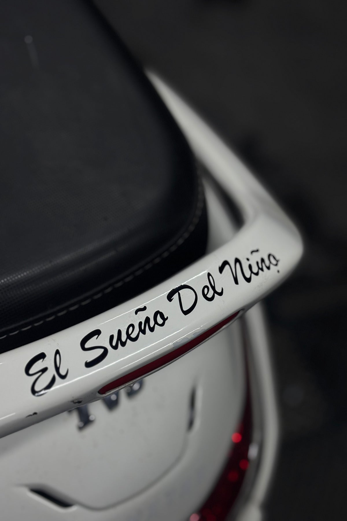 Motor için El Sueno Del Nino Sticker (Bir Çocuğun Rüyası) Sticker Etiket (15CMx2.5CM)