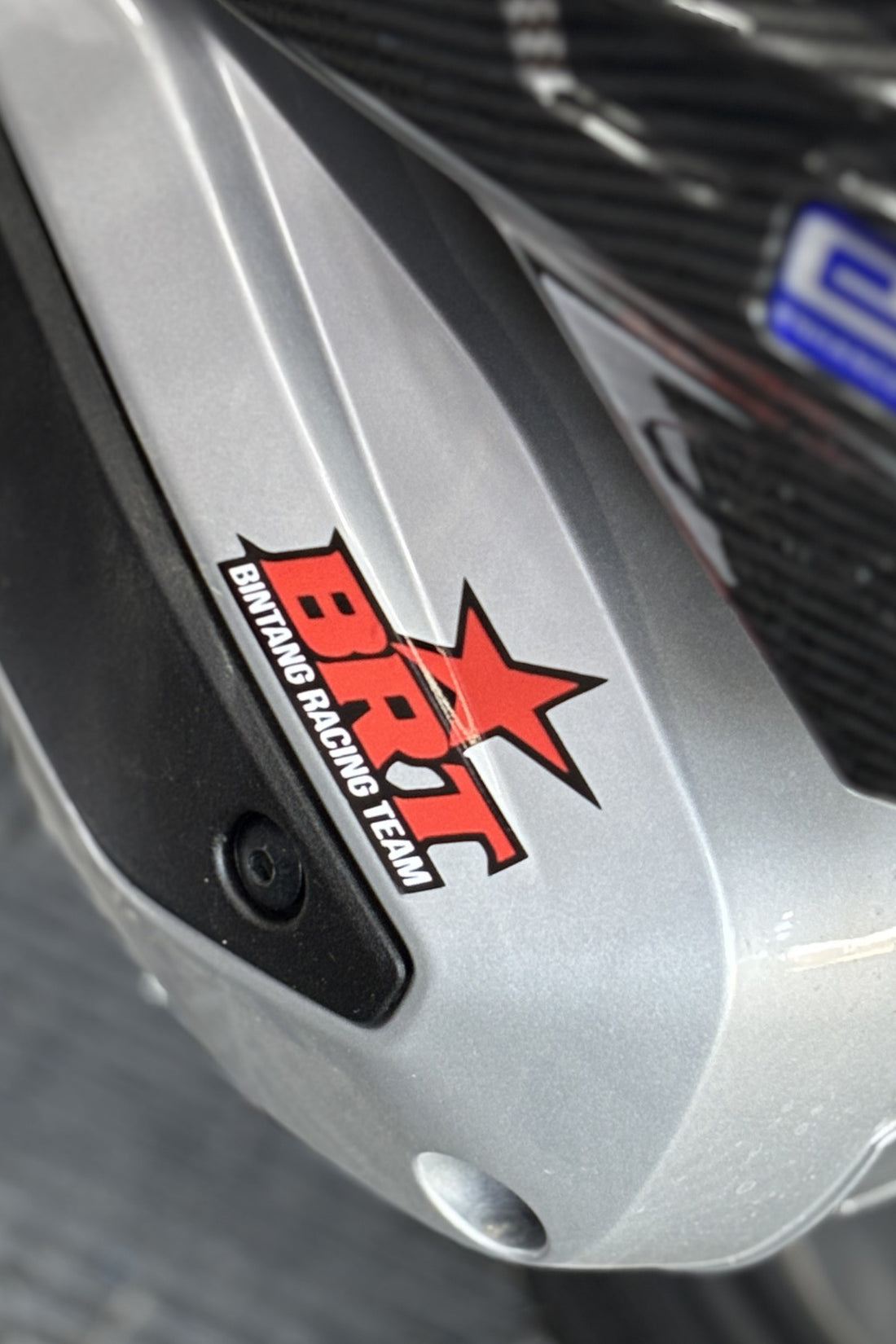 Honda PCX için BRT Racing Sponsor Sticker Etiket (1 Adet)