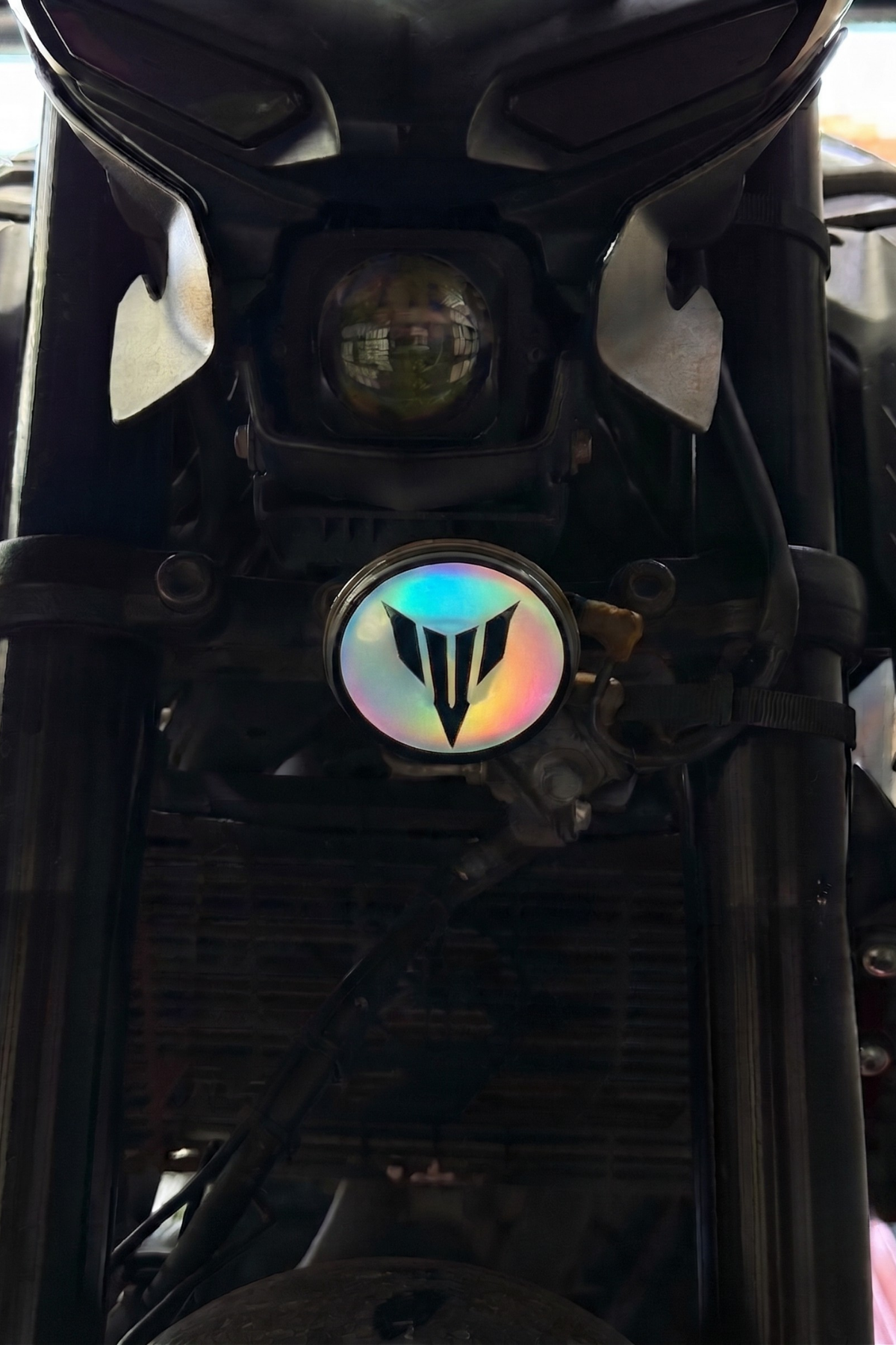 Yamaha Mt-25 için Mt Logolu Korna Sticker (1 Adet)