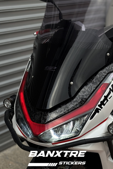 Honda PCX 2025 Far Filmi Renkli Tasarım Sticker | Banxtre