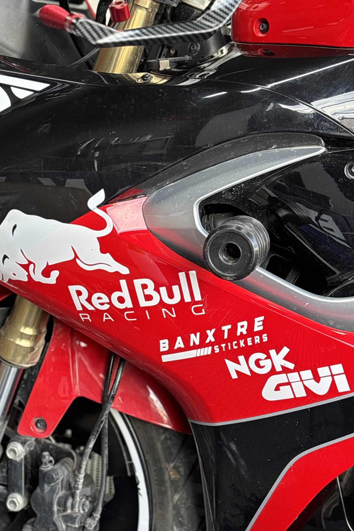 RKS SRK125R için Yan Grenaj uyumlu Sponsor Sticker Seti Beyaz Renk