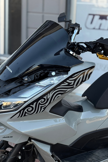 PCX Yan Panel için Tribal Desen Sticker Sol Taraf (1 Adet)