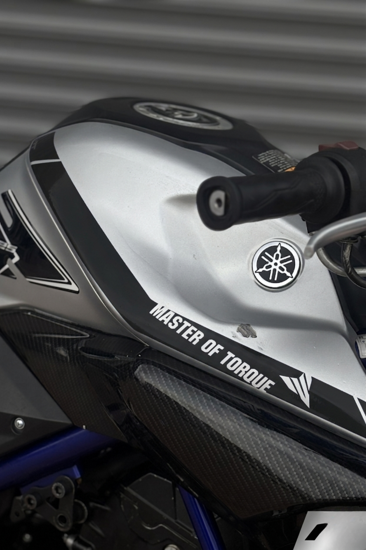 Yamaha MT-25 için Depo Kordon Sticker Seti (Sağ ve Sol ) (2016-2019 Yılları Uyumlu)