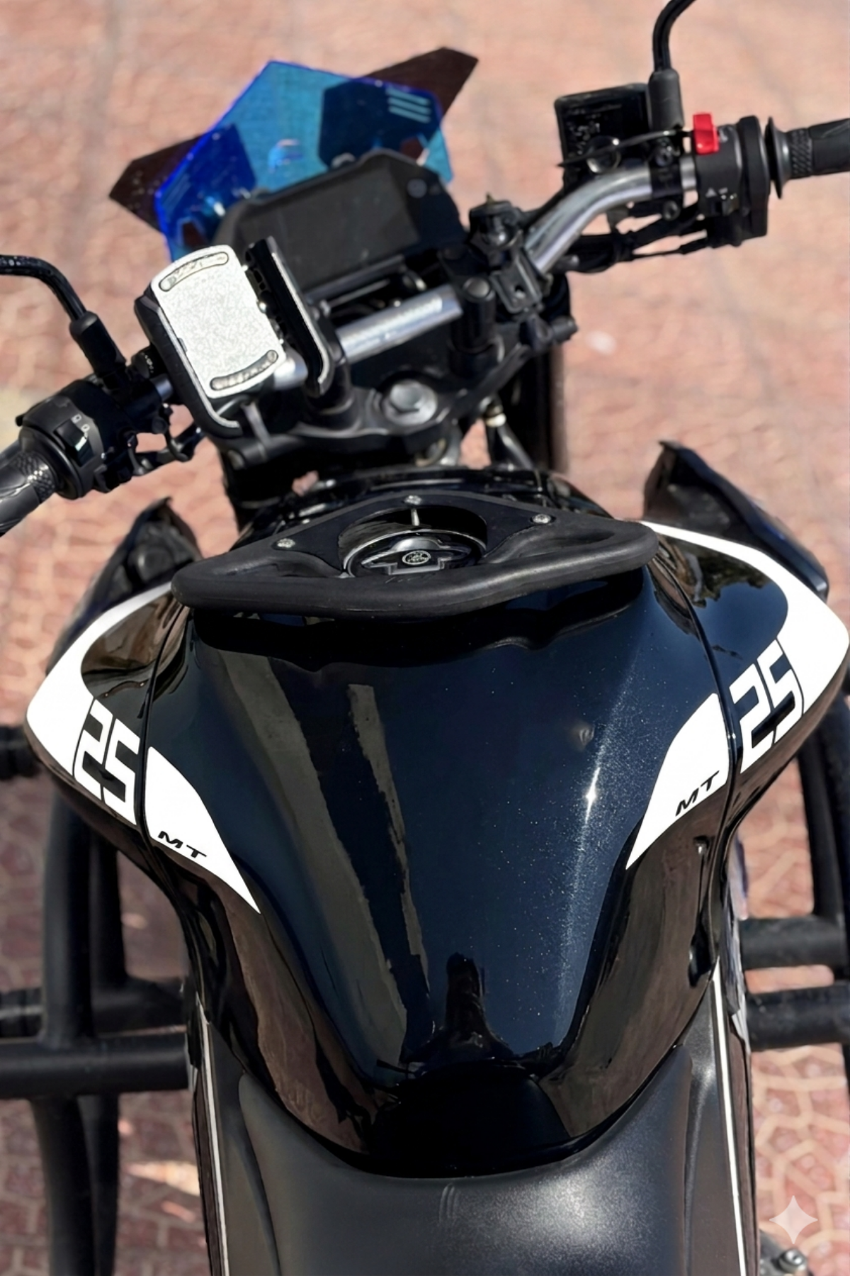 Yamaha MT-25 2020-2026 Yılları Uyumlu Depo Kordon Sticker Seti