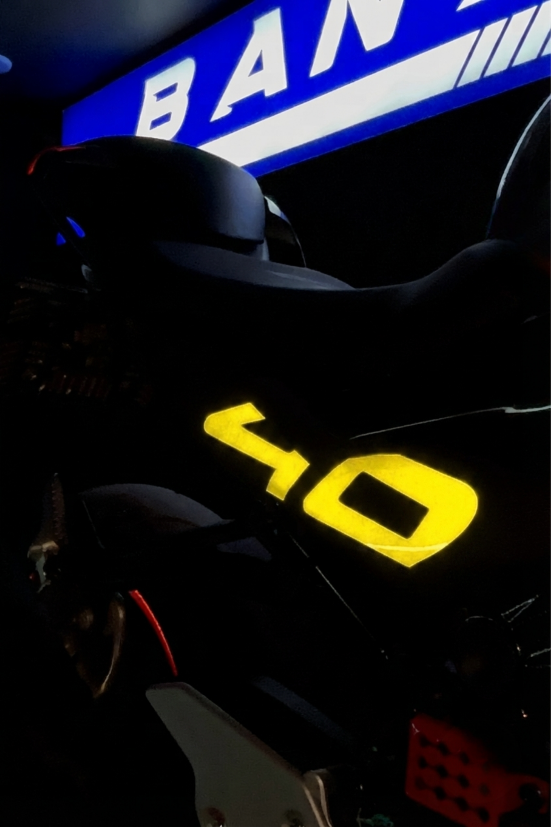 CFMOTO 450SR için Reflektörlü 40 Yazıları Sticker Etiket