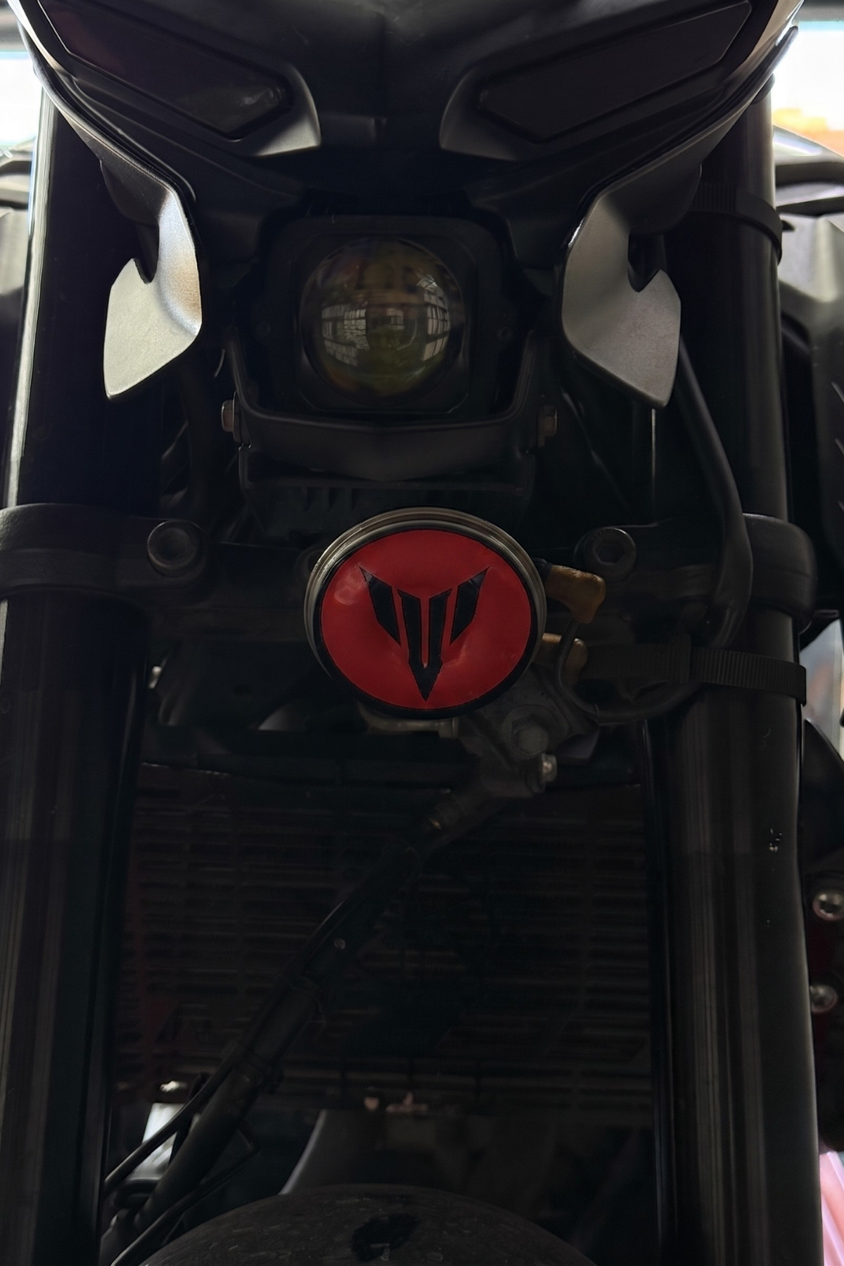 Yamaha Mt-25 için Mt Logolu Korna Sticker (1 Adet)