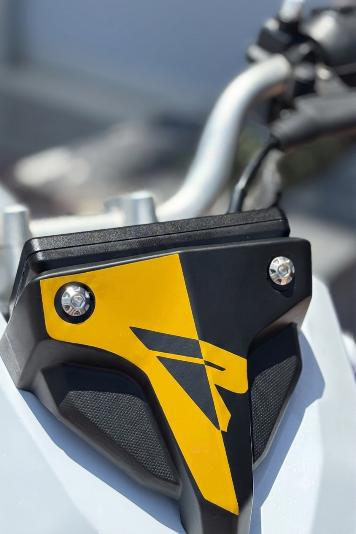 RKS SRK 125S Naked Motosiklet için Kafa Detay Sticker