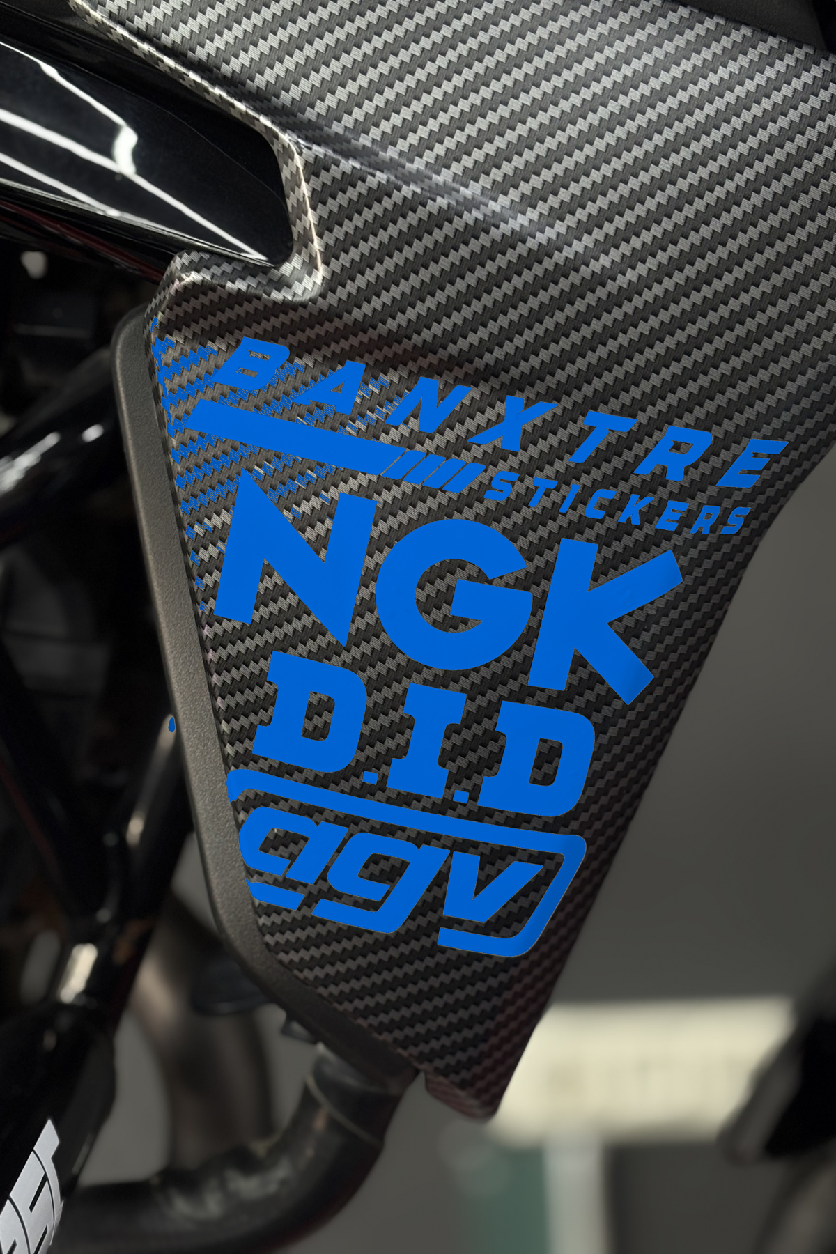 Motosiklet için 4'lü Sponsor Sticker Set AGV NGK DID