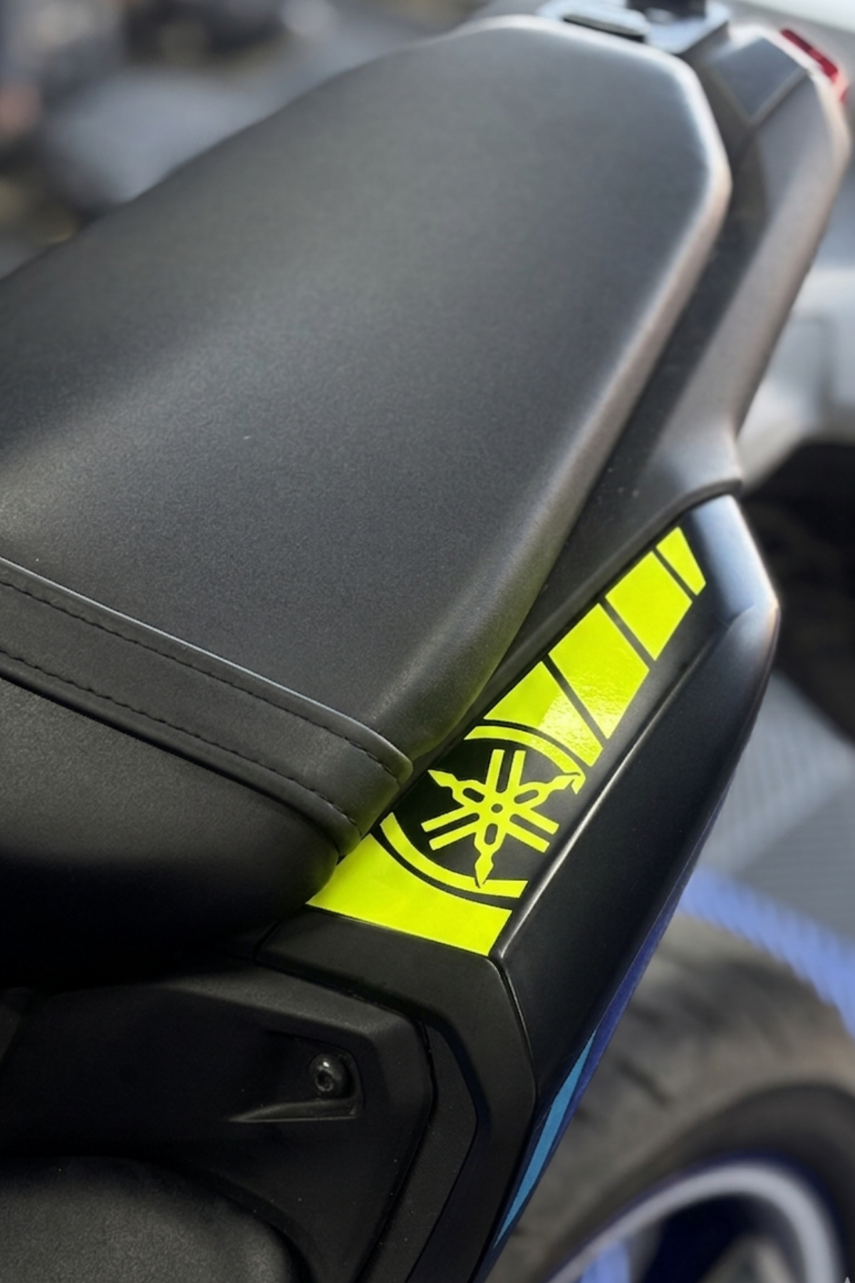 Yamaha MT-25 için Yeni Kasa 2025 Kuyruk Sticker Seti (Sağ ve Sol)