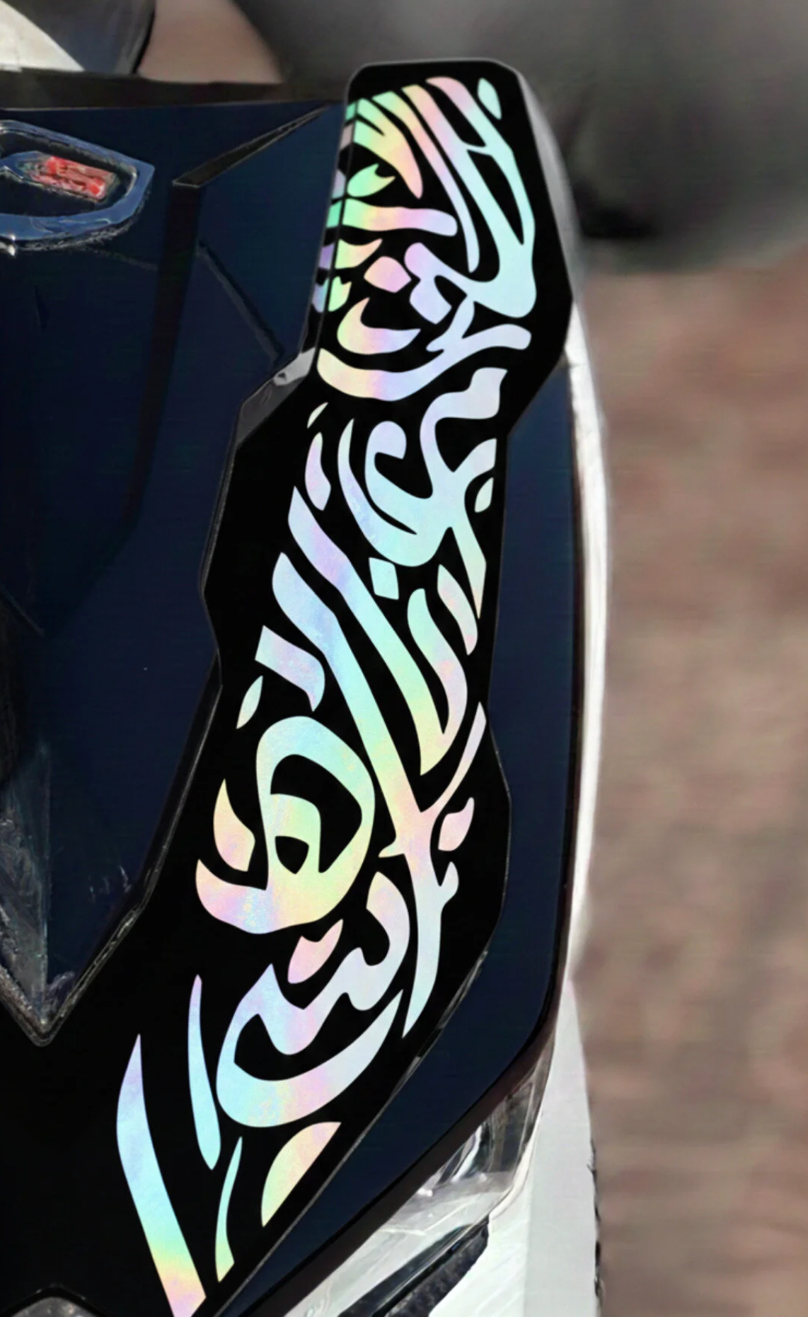 RKS VRS125 Scooter için Ön Panel Tribal Desen Sticker