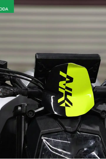 CFMOTO NK250 için Neon Sarı NK Yazılı Kafa Detay Sticker