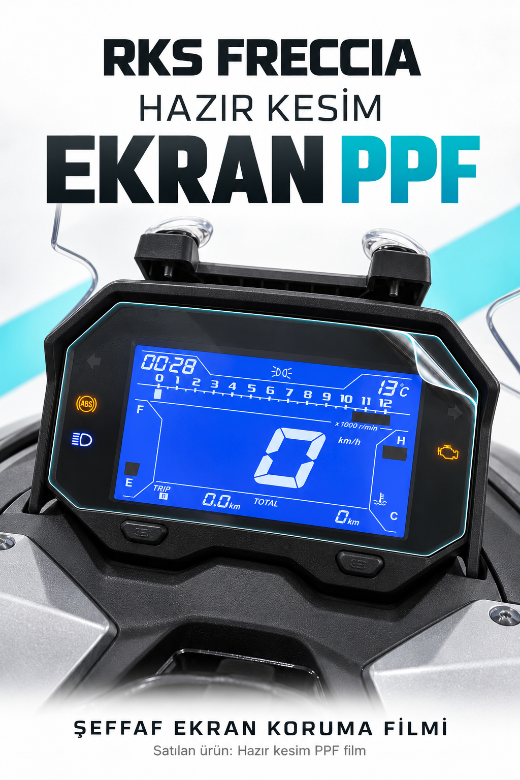 RKS Freccia için Hazır Kesim PPF Ekran Koruma Şeffaf Film
