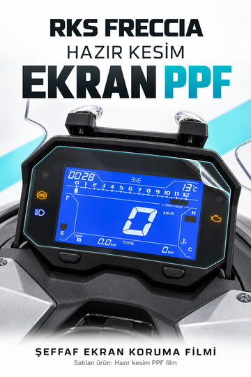 RKS Freccia için Hazır Kesim PPF Ekran Koruma Şeffaf Film