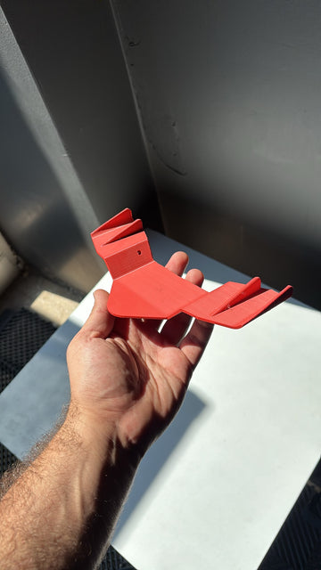 CFMOTO NK250 için Kırmızı Renk Ön Gaga Winglet