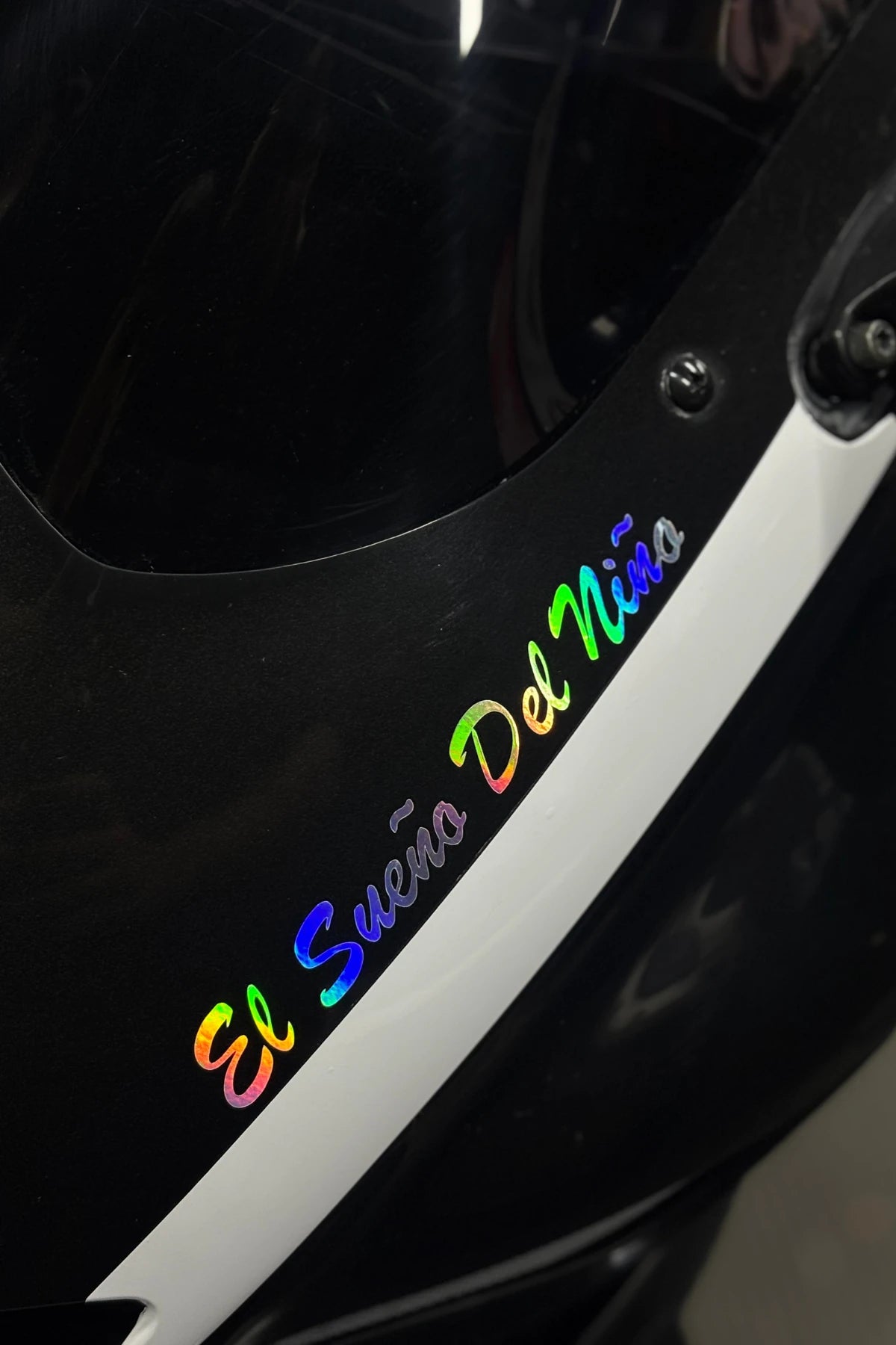 Motosiklet için El Sueno El Nino (Bir Çocuğun Hayali) Sticker Etiket (20CM)