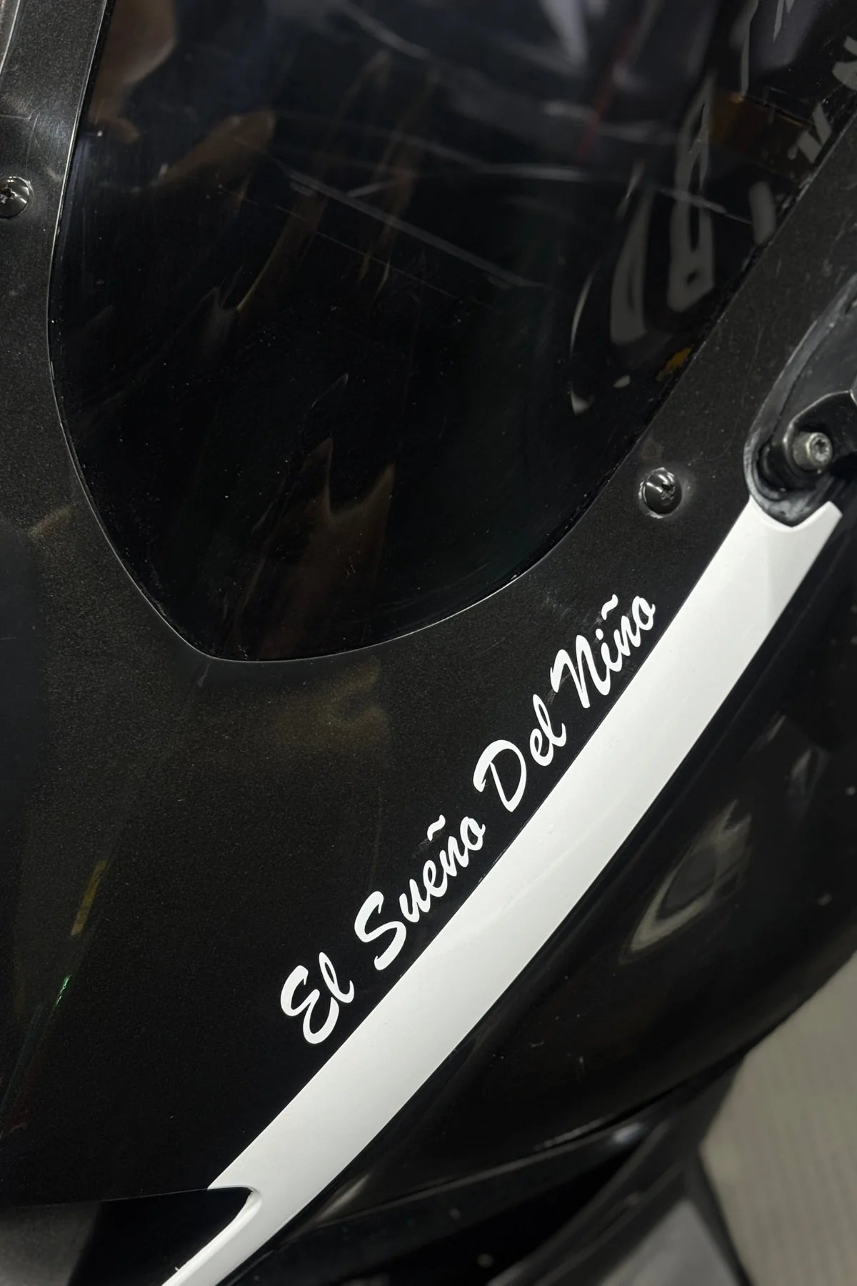 Motosiklet için El Sueno El Nino (Bir Çocuğun Hayali) Sticker Etiket (20CM)