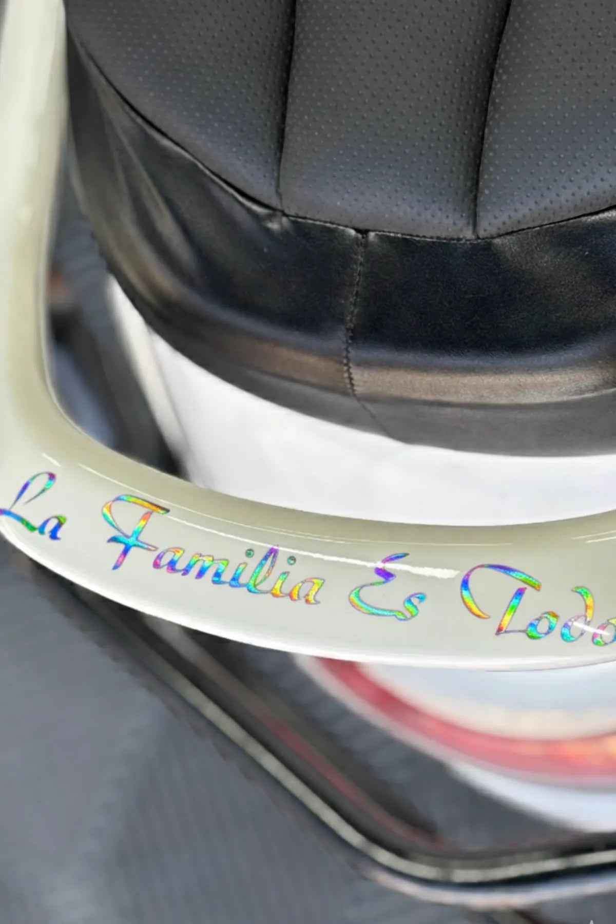 Motor-Kask ve Araba için La Famili Es Todo (Aile Her Şeydir) (20CM)