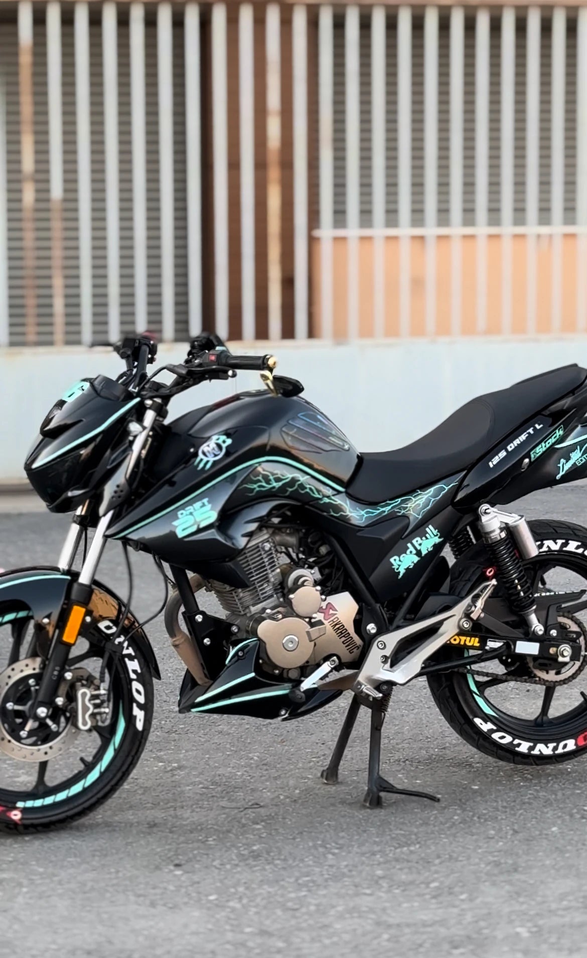 Mondial Drift-L için Nane Renk Komple Sticker Seti