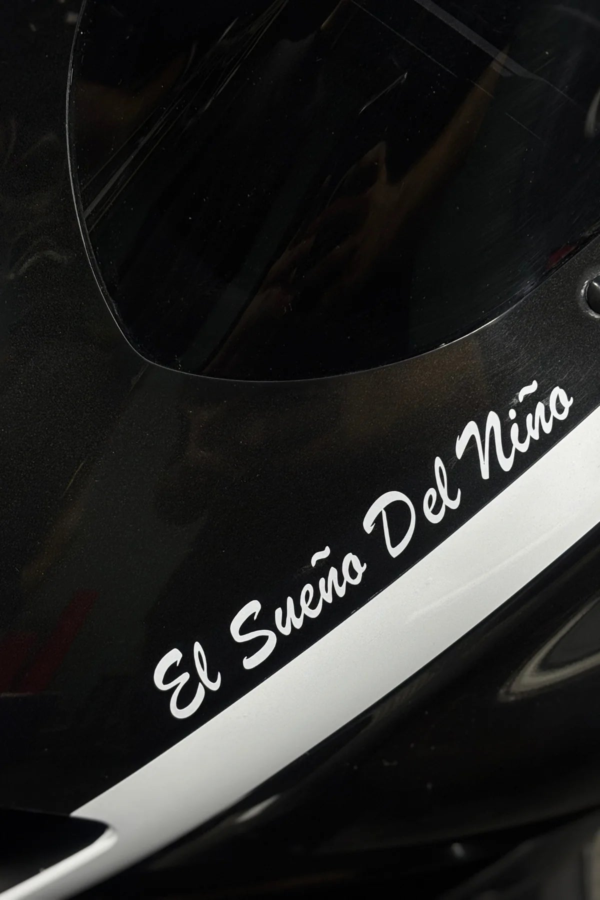 Motosiklet için El Sueno El Nino (Bir Çocuğun Hayali) Sticker Etiket (20CM)