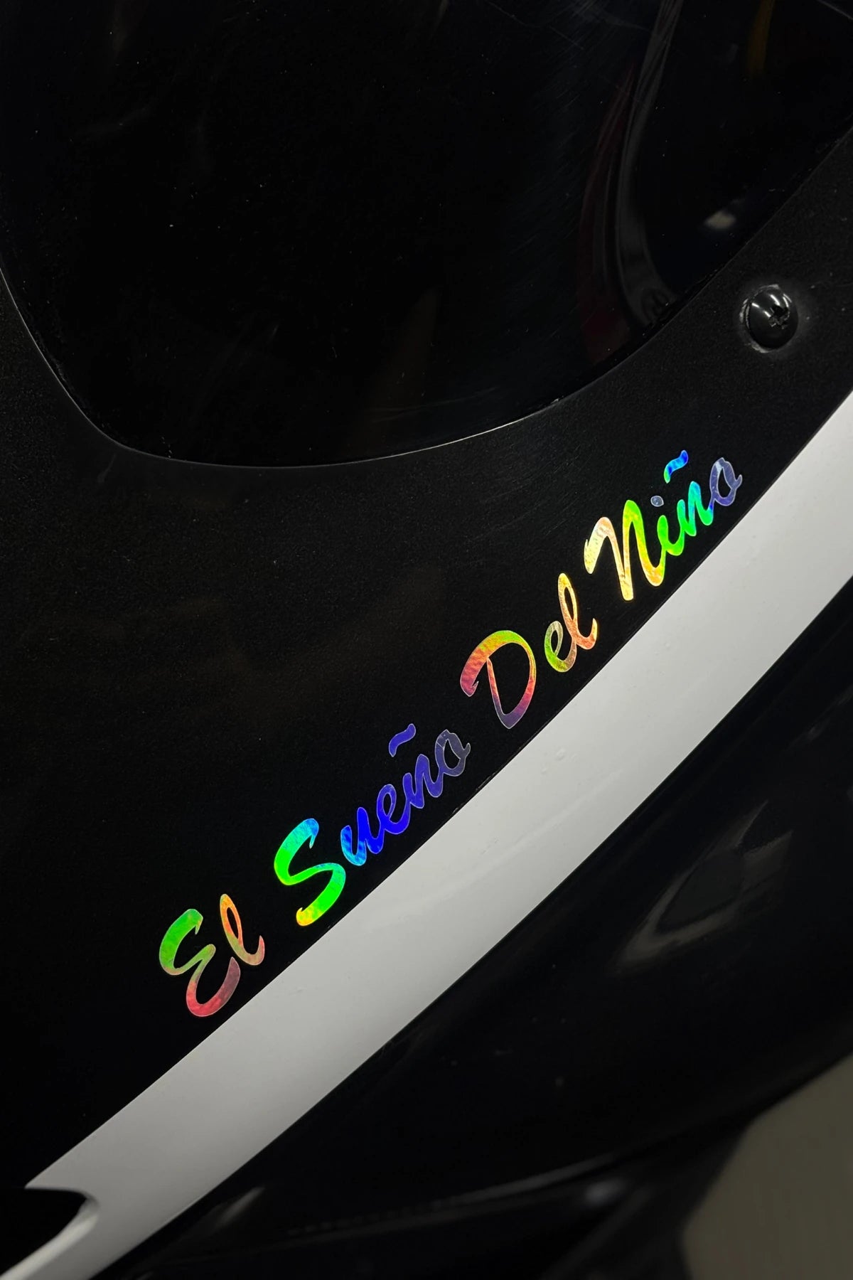 Motosiklet için El Sueno El Nino (Bir Çocuğun Hayali) Sticker Etiket (20CM)