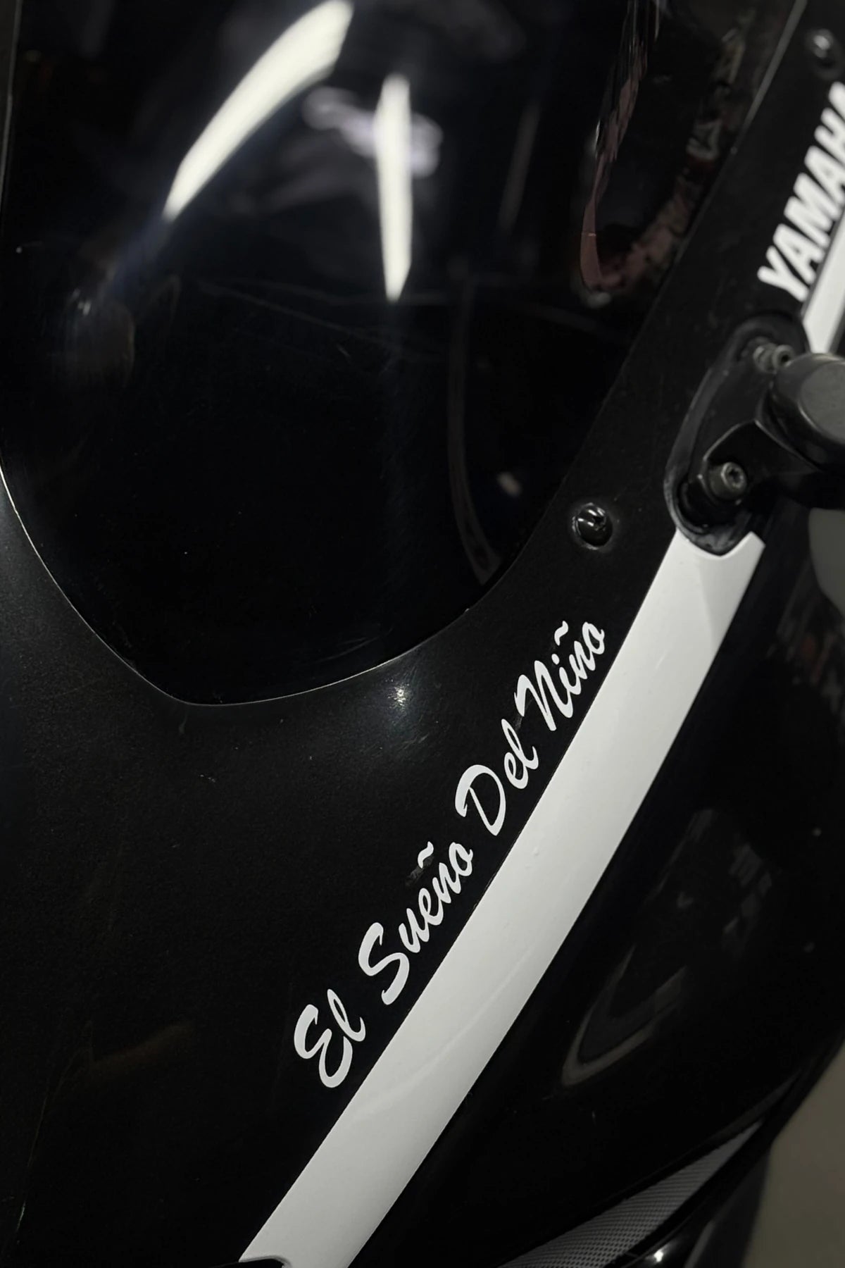 Motosiklet için El Sueno El Nino (Bir Çocuğun Hayali) Sticker Etiket (20CM)