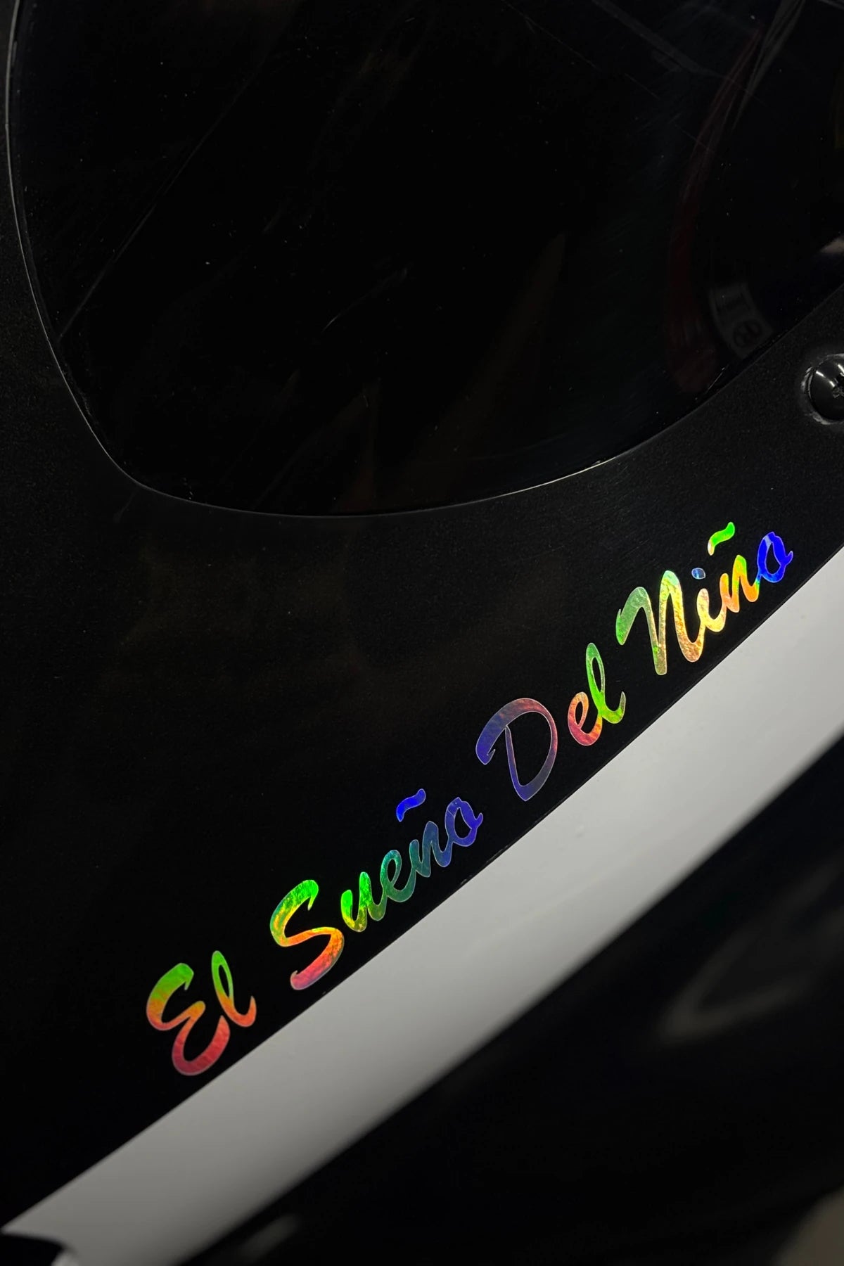 Motosiklet için El Sueno El Nino (Bir Çocuğun Hayali) Sticker Etiket (20CM)