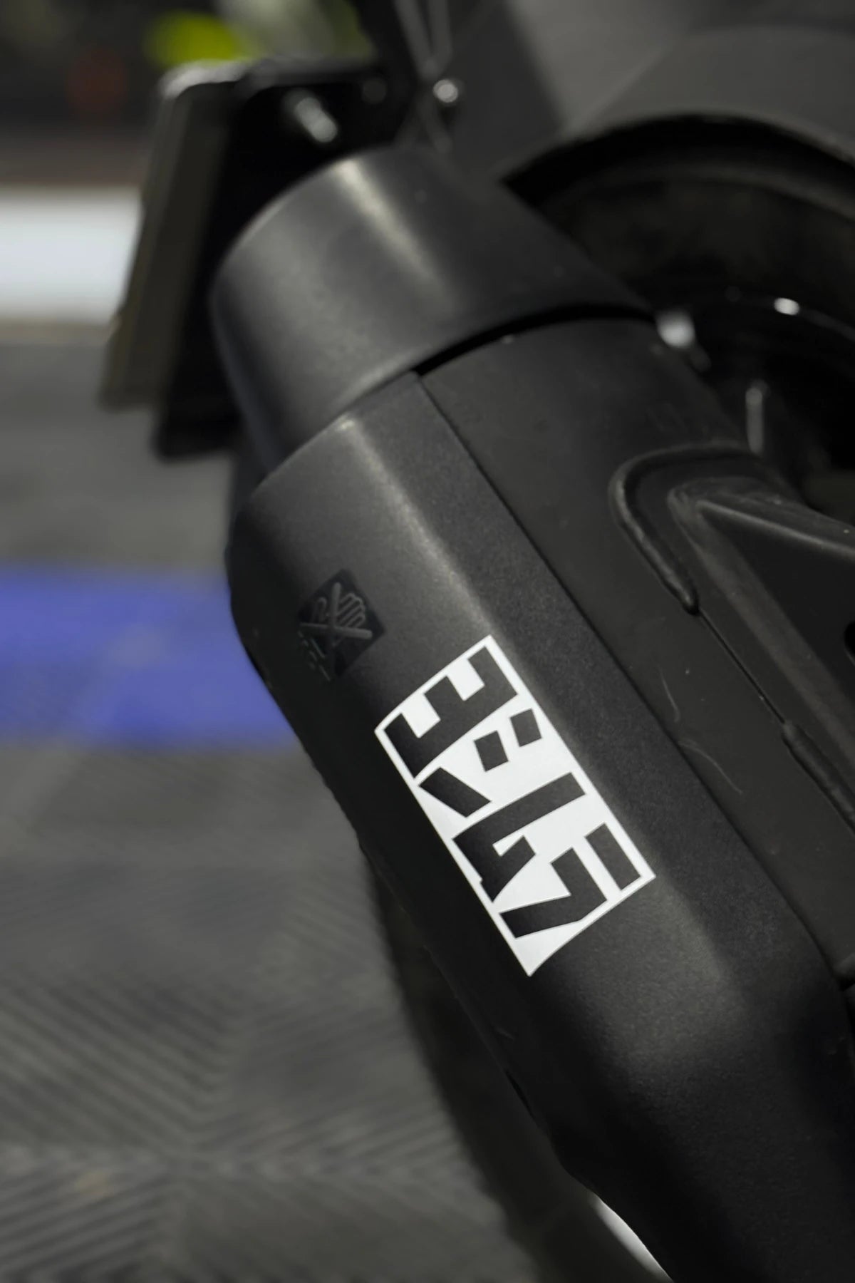 Motosiklet ve Egzoz için Beyaz Renk Yoshimura Sticker