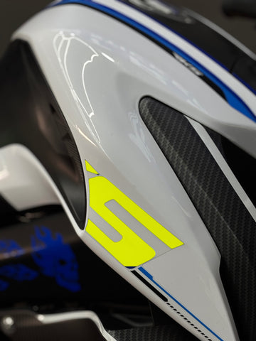 RKS SRK125-S Naked Motosiklet için S ve R Harfleri (Orijinalin Üstüne Tam Kapatır)